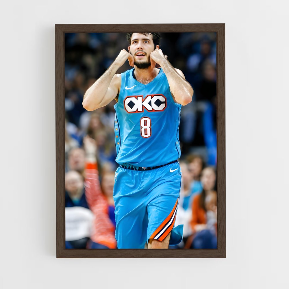 Poster MVP Alex Abrines – affiche Basketball (vue 5)